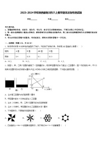 2023-2024学年陕西省铜川市八上数学期末达标检测试题含答案