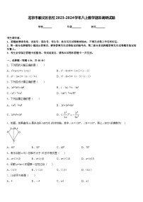 北京市顺义区名校2023-2024学年八上数学期末调研试题含答案