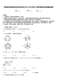 吉林省长春市南关区东北师大附中2023-2024学年八上数学期末综合测试模拟试题含答案