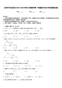 北京市平谷区名校2023-2024学年八年级数学第一学期期末学业水平测试模拟试题含答案