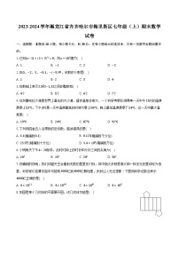 2023-2024学年黑龙江省齐齐哈尔市梅里斯区七年级（上）期末数学试卷(含解析）