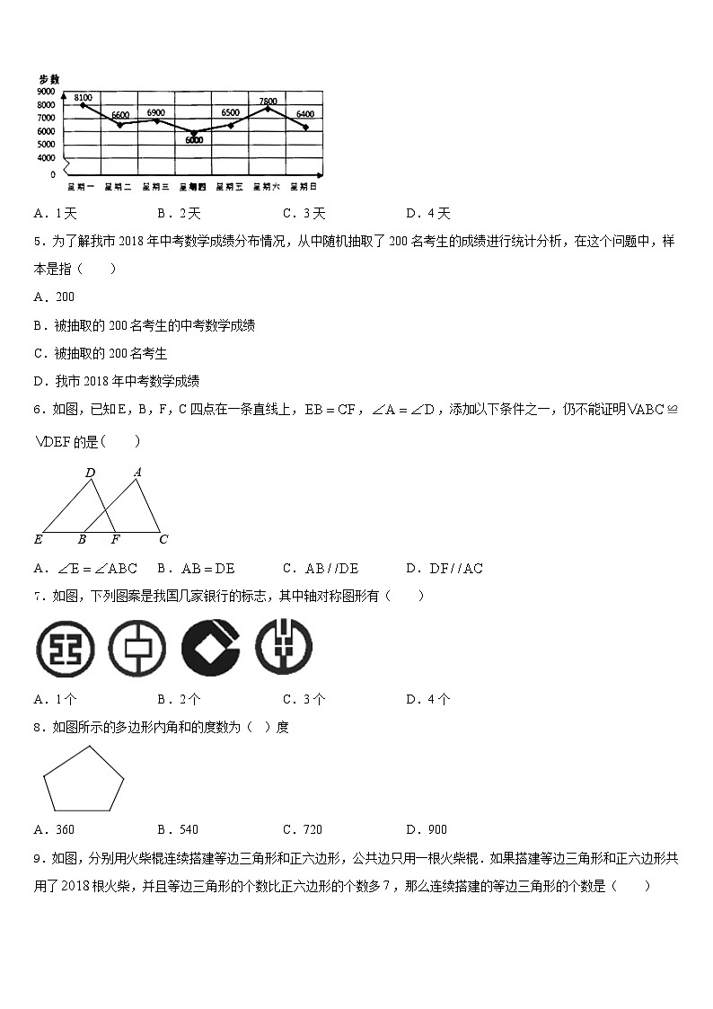 安徽合肥市蜀山区文博中学2023-2024学年八年级数学第一学期期末质量跟踪监视模拟试题含答案第2页
