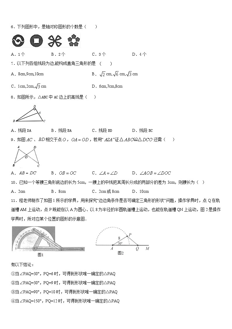 广东省陆丰市春源双语学校2023-2024学年八上数学期末经典试题含答案02