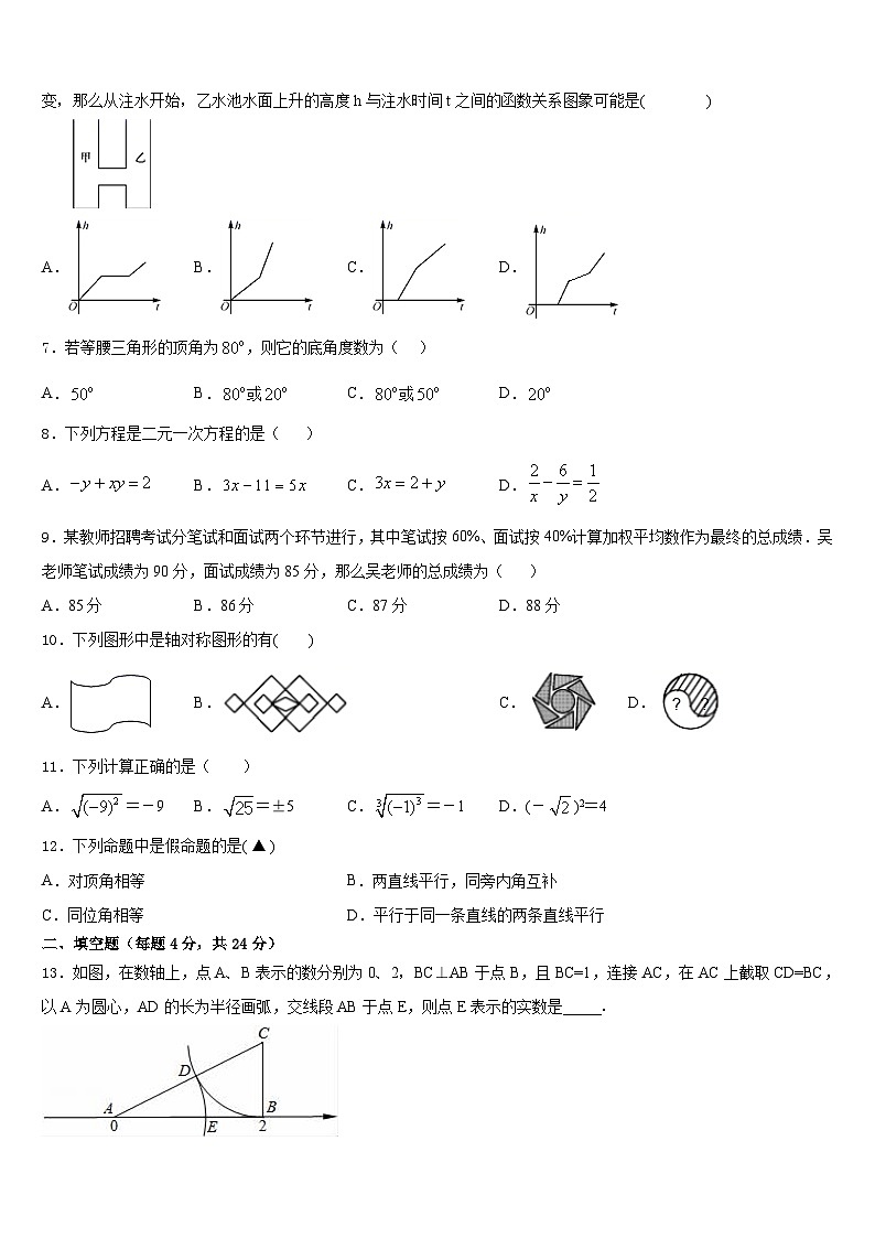 广东省深圳市南山外国语学校2023-2024学年数学八上期末复习检测试题含答案第2页