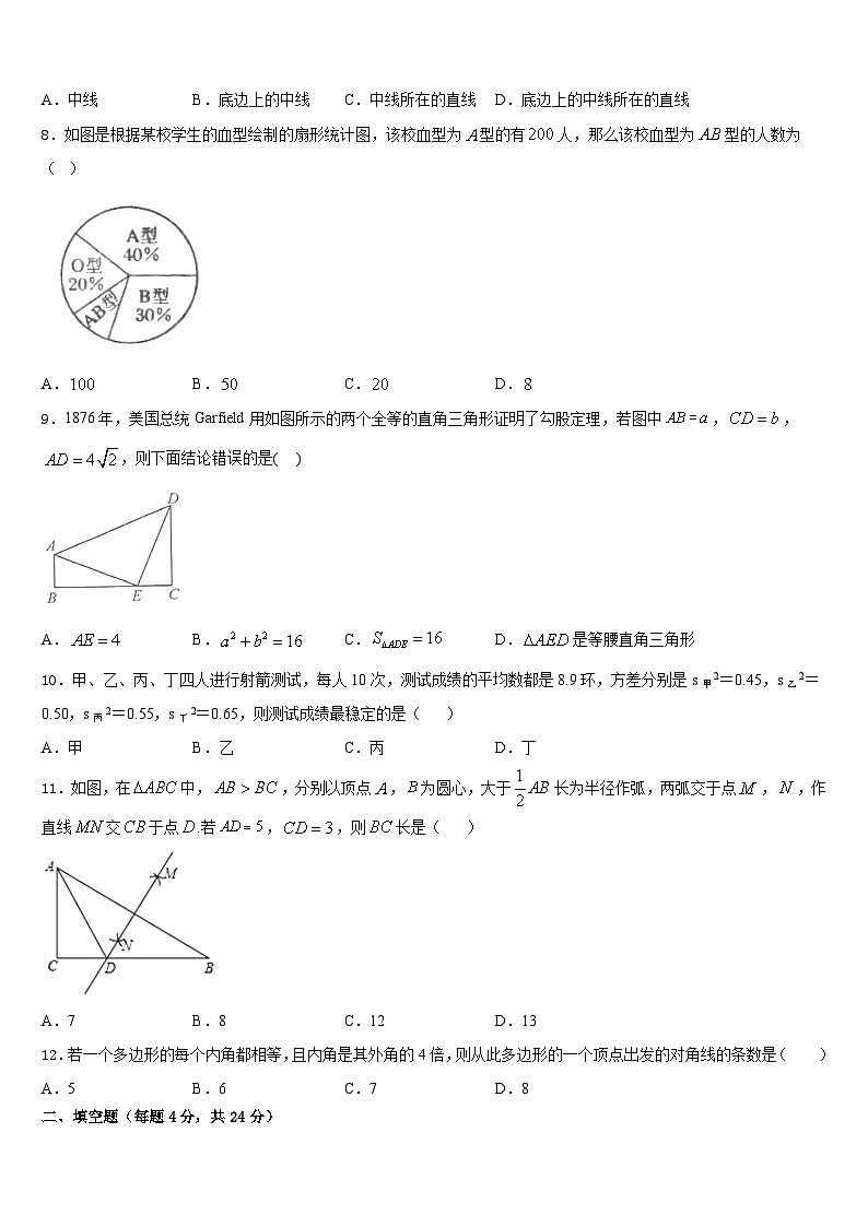 江苏省无锡市江阴市南菁高级中学2023-2024学年数学八年级第一学期期末经典模拟试题含答案第2页