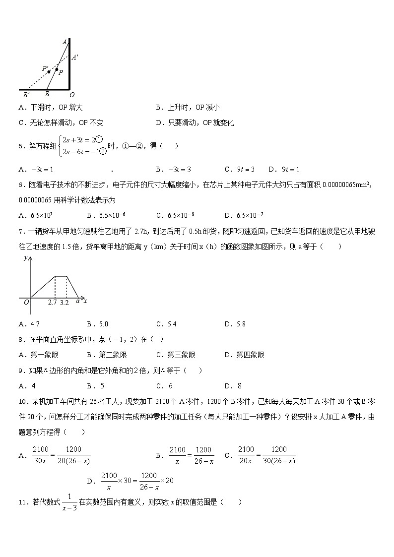 江苏省淮安市淮阴师院附属中学2023-2024学年数学八年级第一学期期末复习检测试题含答案02