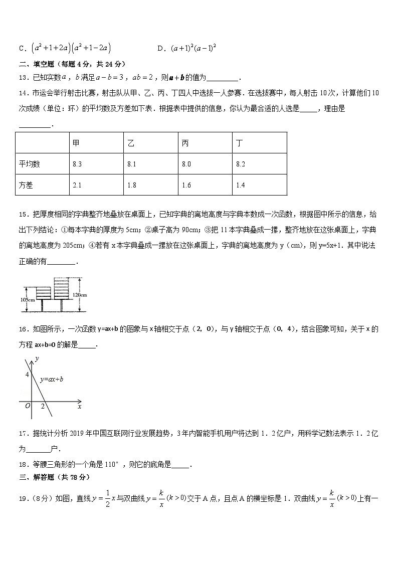 辽宁省沈阳市五校2023-2024学年八上数学期末达标测试试题含答案03