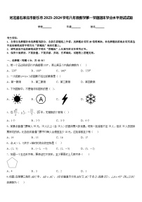 河北省石家庄市新乐市2023-2024学年八年级数学第一学期期末学业水平测试试题含答案