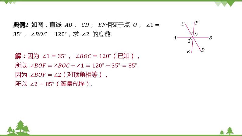 6.9 直线的相交 浙教版数学七年级上册课件08