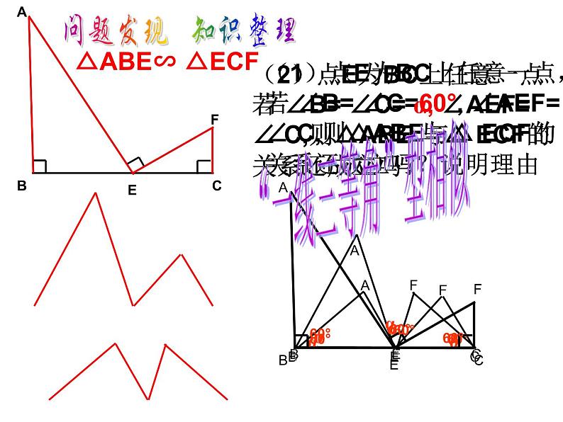 第4章 相似三角形-一线三等角相似专题课 浙教版数学九年级上册课件01