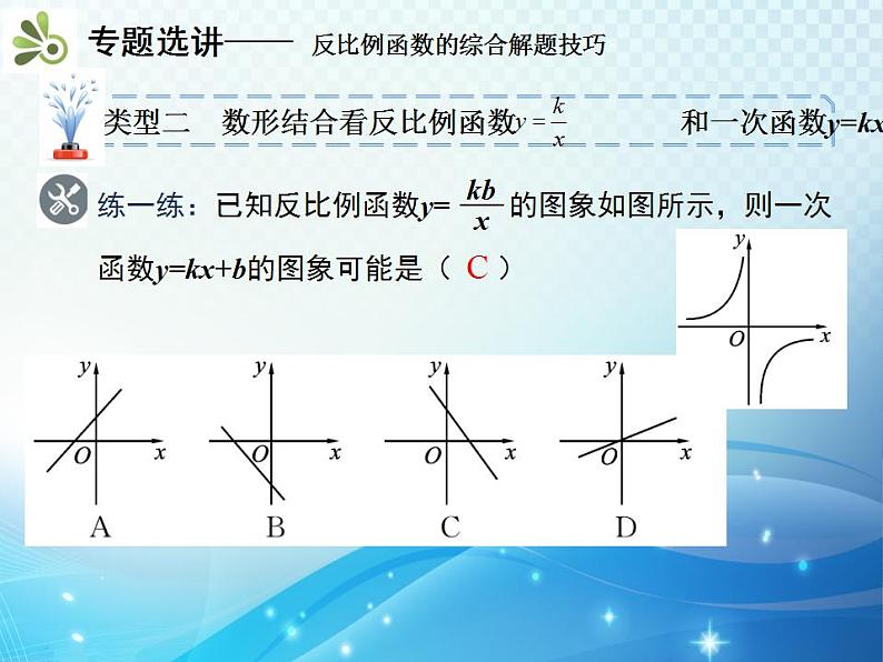 第26章 反比例函数 人教版九年级数学下册章末复习与小结教学课件第8页