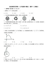 吉林省松原市北片联考名校调研2023-2024学年九年级上学期期中数学试题（含答案）