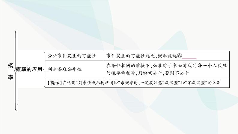 中考数学复习第八章统计与概率第二节概率课件05