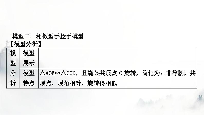 中考数学复习重难突破微专题(八)手拉手模型课件07