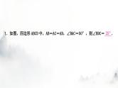 中考数学复习重难突破微专题(十一)隐形圆问题课件