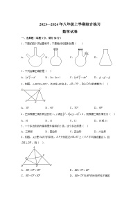 黑龙江省佳木斯市桦南县联考2023-2024学年八年级（上）期末数学试题（含解析）