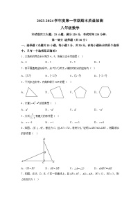 辽宁省大连市金州区2023-2024学年八年级（上）期末数学试题（含解析）