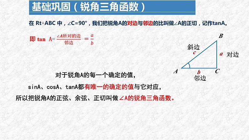 第28章 锐角三角函数 人教版数学九年级下册名师教与练复习课件第8页