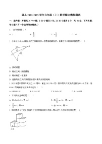 河北省邯郸市磁县2022-2023学年七年级上学期期末模拟测试数学试卷(含解析)