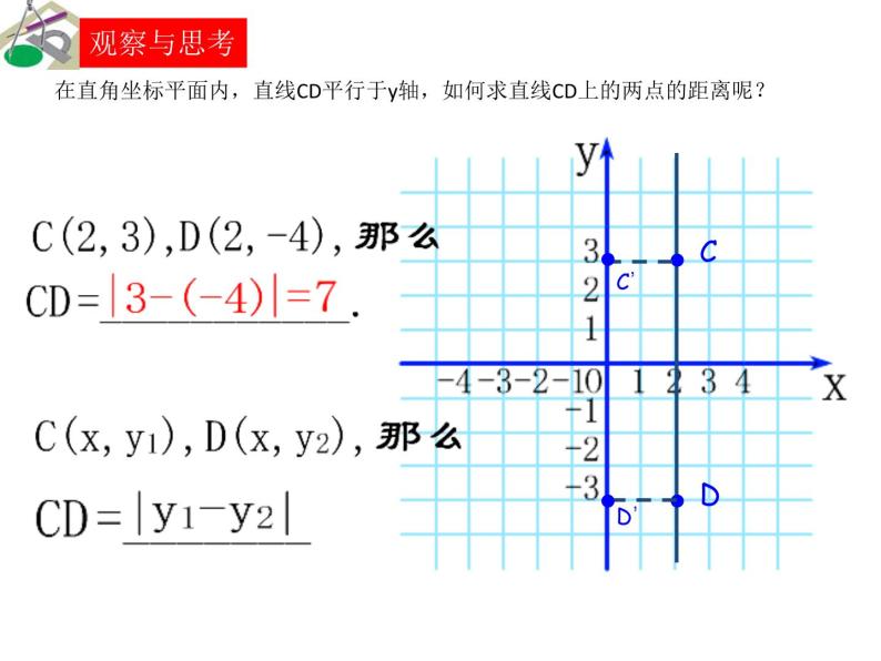 春上海教育版数学七年级下册.《直角坐标平面内点的运动》ppt课件 （共张PPT）06