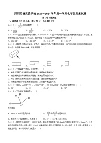 广东省深圳市明德实验学校2023-2024学年七年级上学期期末数学试题