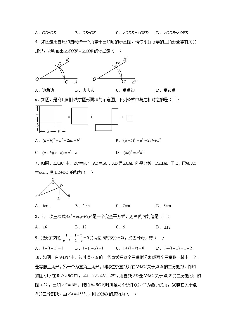 辽宁省抚顺市抚顺县2023-2024学年八年级上学期期末数学试题（含解析）02