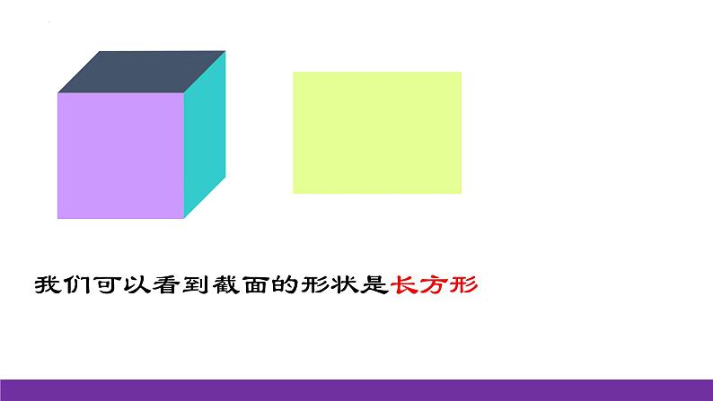 1.3 截一个几何体 课件 2022-2023学年北师大版数学七年级上册第6页