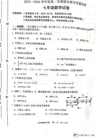 河北省唐山市迁安市2023-2024学年七年级上学期期末数学试题