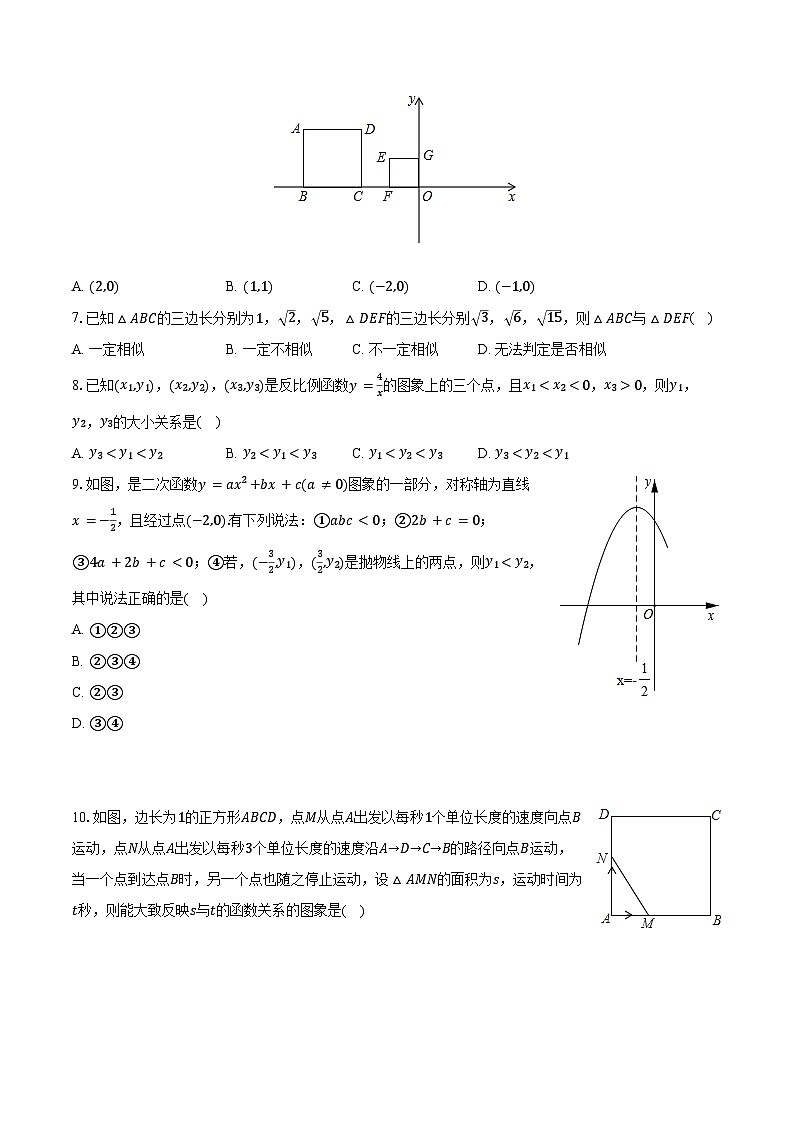 2023-2024学年吉林省白山市抚松县九年级（上）期末数学试卷（含解析）第2页