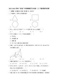 2023-2024学年广东省广州市海珠区九年级（上）期末数学试卷