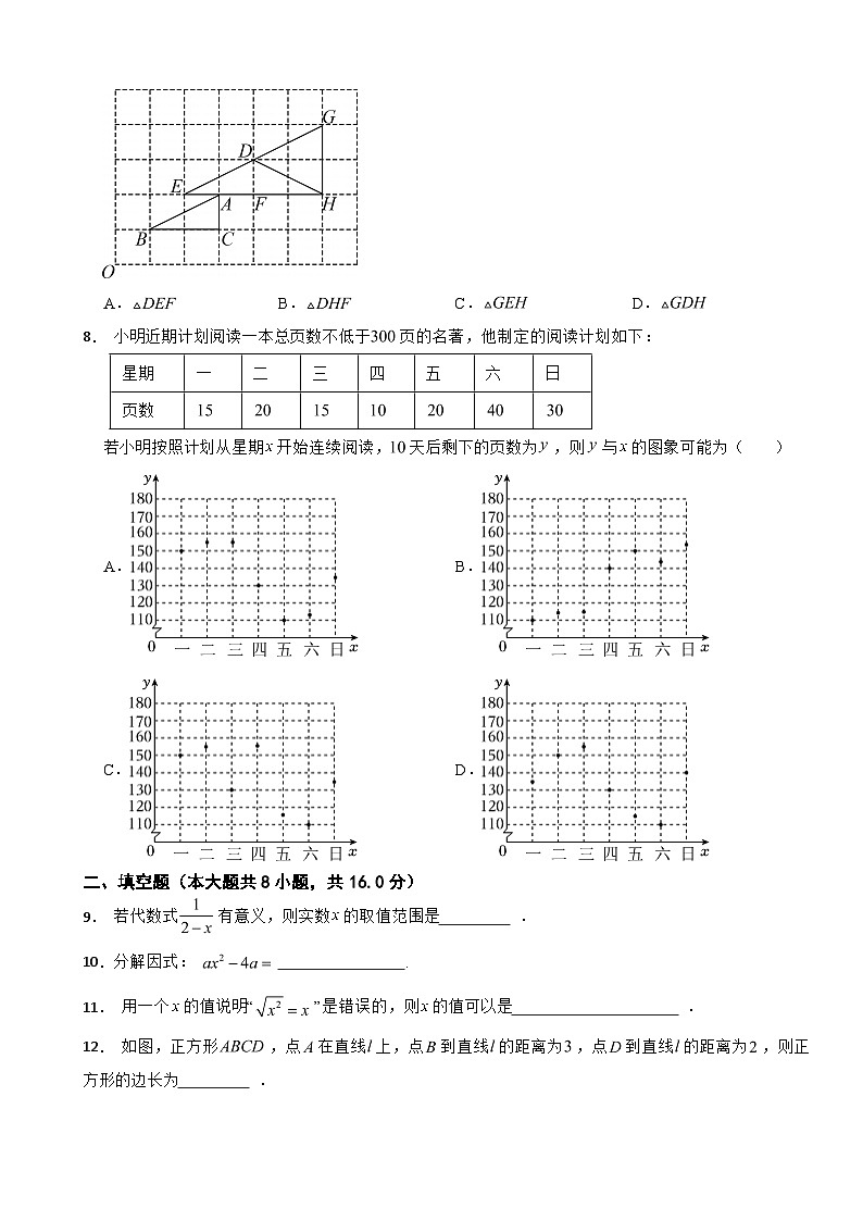 北京市海淀区2024年中考二模数学考试试卷附答案第2页