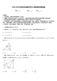 2023-2024学年丹东市重点中学九上数学期末检测试题含答案