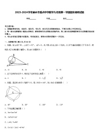 2023-2024学年丽水市重点中学数学九年级第一学期期末调研试题含答案