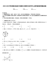 2023-2024学年内蒙古自治区兴安盟乌兰浩特市卫东中学九上数学期末联考模拟试题含答案