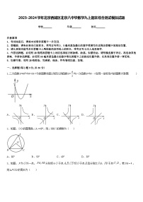 2023-2024学年北京西城区北京八中学数学九上期末综合测试模拟试题含答案