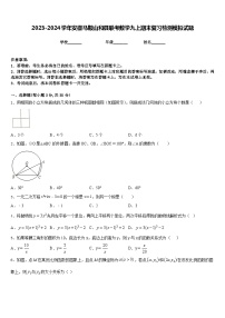 2023-2024学年安徽马鞍山和县联考数学九上期末复习检测模拟试题含答案