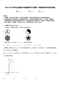 2023-2024学年山东省临沂市莒南县数学九年级第一学期期末教学质量检测试题含答案