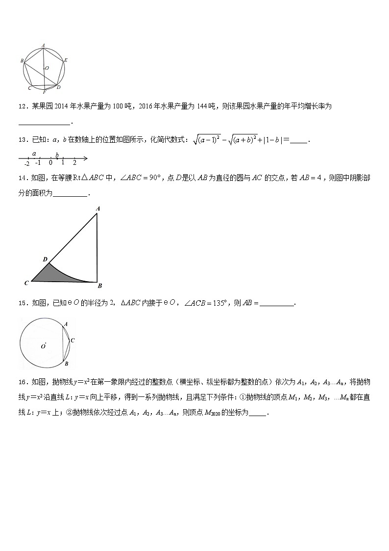 2023-2024学年山东省青岛市城阳九中学九年级数学第一学期期末监测模拟试题含答案03