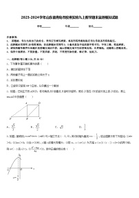 2023-2024学年山东省青岛市胶州实验九上数学期末监测模拟试题含答案