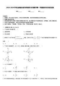 2023-2024学年山西省运城市芮城县九年级数学第一学期期末综合测试试题含答案