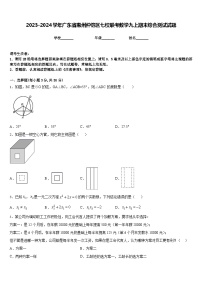 2023-2024学年广东省惠州仲恺区七校联考数学九上期末综合测试试题含答案