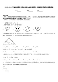 2023-2024学年山西省长治市壶关县九年级数学第一学期期末质量检测模拟试题含答案