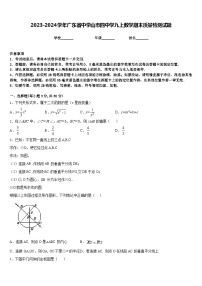 2023-2024学年广东省中学山市四中学九上数学期末质量检测试题含答案