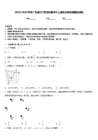 2023-2024学年广东省江门市名校数学九上期末达标检测模拟试题含答案