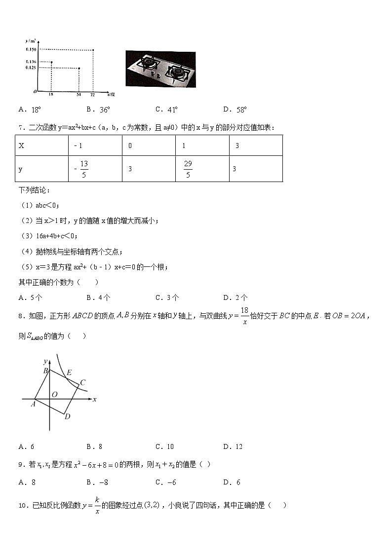 2023-2024学年广西北部湾中学等学校九年级数学第一学期期末质量跟踪监视模拟试题含答案第2页