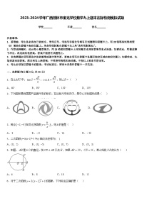 2023-2024学年广西桂林市奎光学校数学九上期末达标检测模拟试题含答案