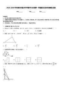 2023-2024学年果洛市重点中学数学九年级第一学期期末达标检测模拟试题含答案