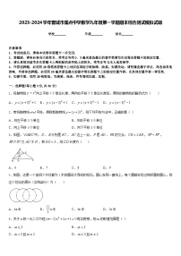 2023-2024学年晋城市重点中学数学九年级第一学期期末综合测试模拟试题含答案