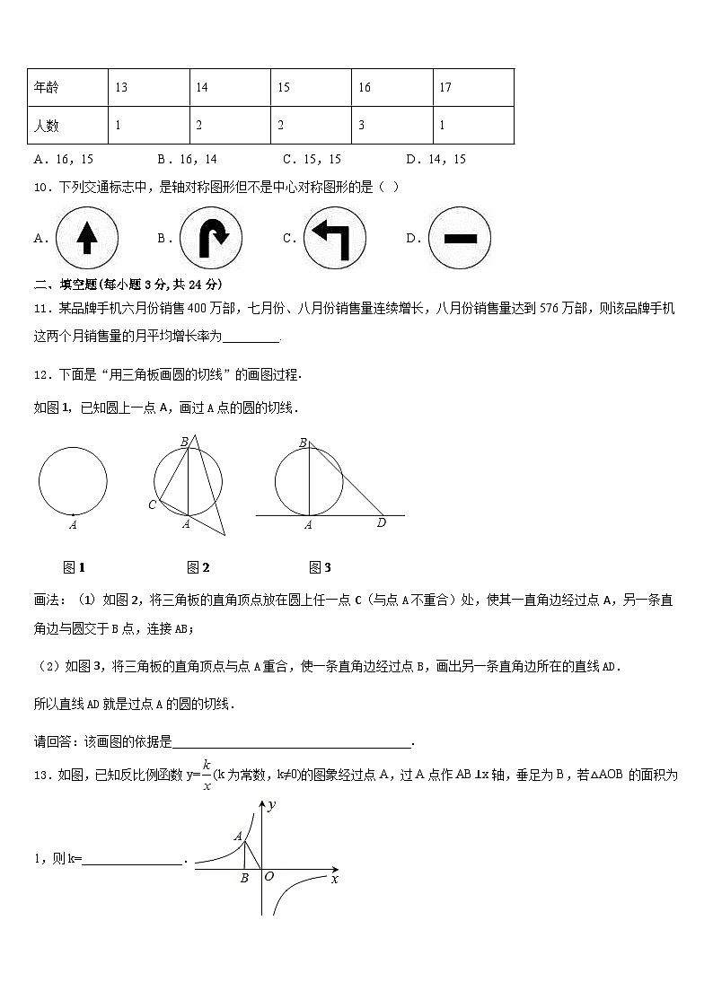 黑龙江省齐齐哈尔市昂溪区2023-2024学年九年级数学第一学期期末预测试题含答案第3页