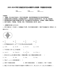 2023-2024学年江西省吉安市吉水县数学九年级第一学期期末统考试题含答案